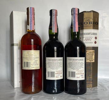 2004 “Grecale” Moscato di Sicilia & 1996, 1997 Vecchio, Nieuw