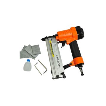 vidaXL 2-in-1 Persluchtnietmachine en spijkermachine, Verzenden, Nieuw