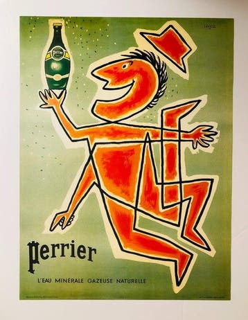 Raymond Savignac - PERRIER - LEau Minerale Gazeuse