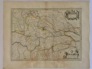 Italië - Territorium van Mantua; Johannes Janssonius -, Boeken, Nieuw