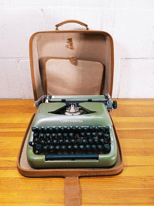 Continental 10 - Typemachine - 1950-1960, Antiek en Kunst, Kunst | Designobjecten