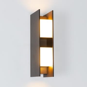 Wandverlichting modern Forms Muurlamp Zwartbruin, Verzenden, Nieuw