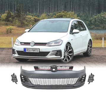 PARE-CHOCS AVANT VOLKSWAGEN VW GOLF 7.5 17-20 LOOK GTI PDC +, Verzenden, Nieuw