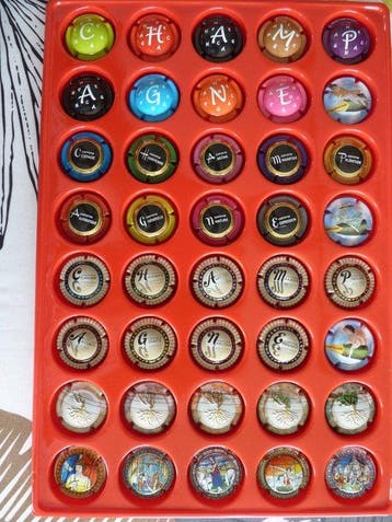 Themacollectie - 240 champagnecapsules (alleen volledige
