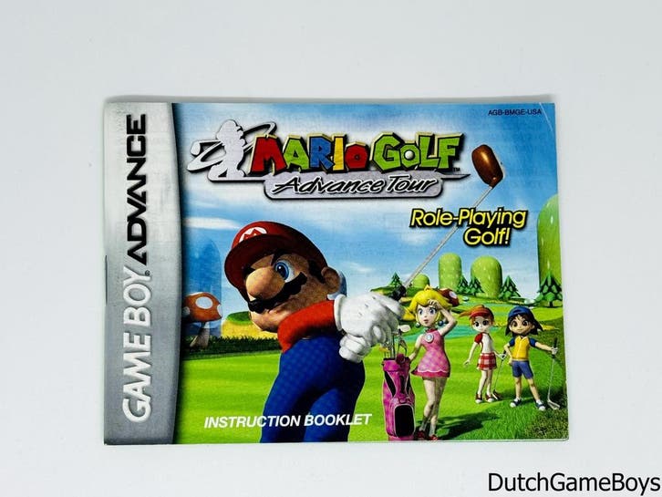 Gameboy Advance / GBA - Mario Golf Advance - USA - Manual, Consoles de jeu & Jeux vidéo, Jeux | Autre, Envoi