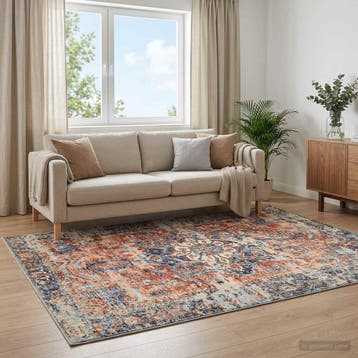 vidaXL Tapijt ORIZ Oranje 300 x 400 cm 100% Polyester, Verzenden, Nieuw