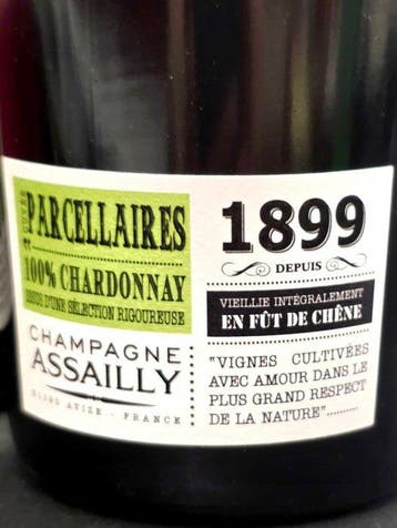 Assailly, Parcellaires 1899 - Champagne Brut, Blanc de, Nieuw