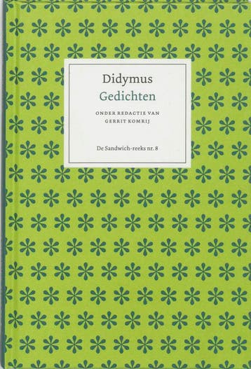 Gedichten / De Sandwich-reeks / 8 9789076927367 Didymus, Verzenden, Zo goed als nieuw, Didymus