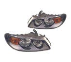 Phares Pour Nissan Almera 02-06 Fond Noir, Verzenden