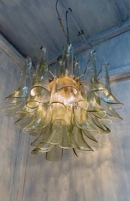 La Murrina - Lampe - Lustre design Murano vintage des années, Antiquités & Art, Antiquités | Éclairage