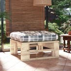 vidaXL Tuinhocker pallet geïmpregneerd grenenhout, Tuin en Terras, Verzenden, Nieuw