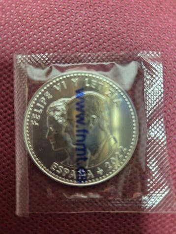 Spanje. 40 Euro 2022 V Aniversario Vuelta al Mundo (Zonder