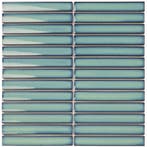 Wand Mozaïek Tegels Kitkat Factory Keramiek Aquamarijn -..., Nieuw, Ophalen of Verzenden, 20 tot 40 cm, 10 m² of meer