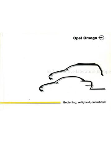 2000 OPEL OMEGA INSTRUCTIEBOEKJE NEDERLANDS, Auto diversen, Handleidingen en Instructieboekjes