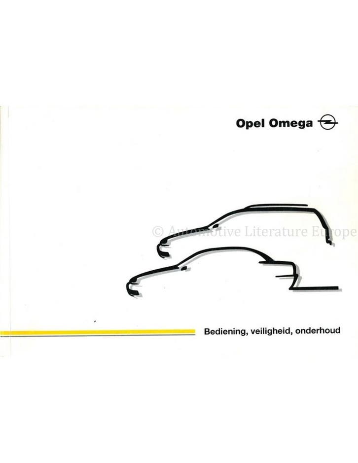 2000 OPEL OMEGA INSTRUCTIEBOEKJE NEDERLANDS, Auto diversen, Handleidingen en Instructieboekjes