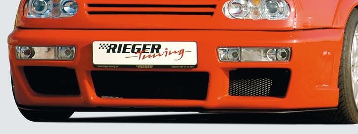 Rieger voorbumper RS-Four-Look | Golf 3 - 3-drs., 5-drs., Ca, Auto-onderdelen, Carrosserie, Nieuw, Volkswagen, Verzenden