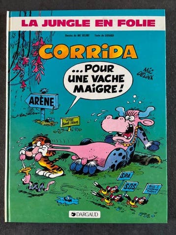 La Jungle en Folie T4 + dédicace couleur - C - 1 Album -, Nieuw