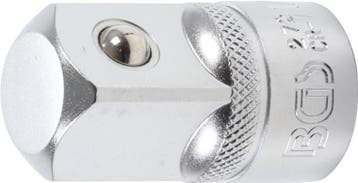Bgs Technic Adaptor verloop verchroomd, 3/4 ext. - 1/2 int., Verzenden