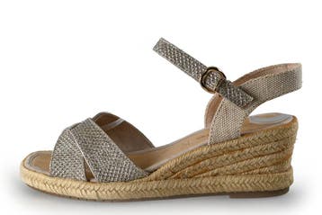 Tamaris Sandalen in maat 37 Goud, Verzenden, Sandalen of Muiltjes
