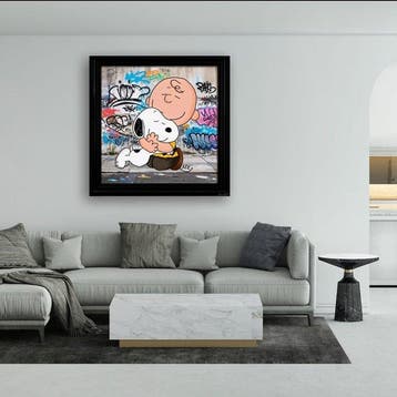 Urban3DArt (1971) - Snoopy Love Limited Edition Art