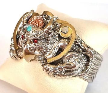 Boeddhistische armband - Massief - Garouda - Angstaanjagende