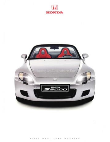 2001 HONDA S2000 BROCHURE NEDERLANDS, Boeken, Auto's | Folders en Tijdschriften, Ophalen of Verzenden, Nieuw