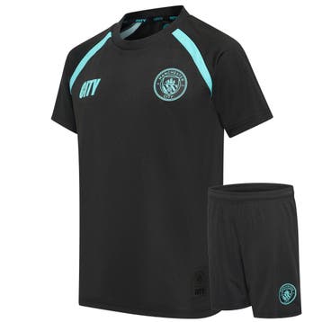 Manchester City Voetbaltenue Uit - Eigen Naam - 2025-2026 -, Verzenden, Nieuw, Bal