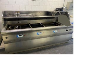 Perfecta Smitto Visbakoven Aardgas, Ophalen of Verzenden