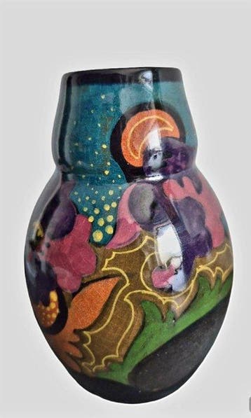 Potterij Rembrandt/ Zuid- Holland - Vaas (4) - 205 -