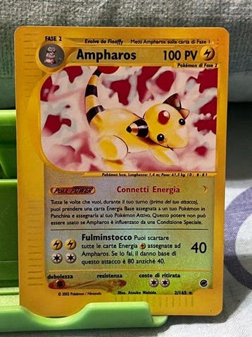 Pokémon - 9 Card - Ampharos, Oddish, Squirtle, Kingler,, Hobby en Vrije tijd, Nieuw