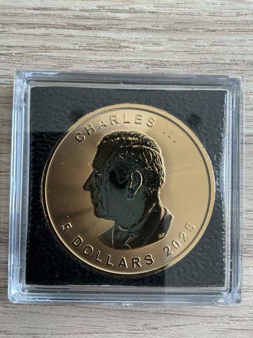 Canada. 5 Dollars 2025, Maple Leaf, 1 Oz (Zonder