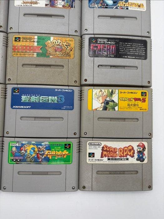 Nintendo - Super Famicom (Japanese SNES) - 20 Vintage -, Games en Spelcomputers, Spelcomputers | Overige Accessoires
