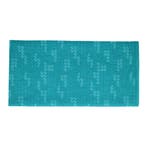 Haarband Multifunctioneel 45x25cm - Blok Patroon - Blauw, Nieuw