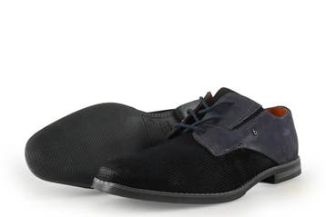 Bugatti Veterschoenen in maat 40 Blauw, Kleding | Heren, Schoenen, Bugatti, Zo goed als nieuw, Veterschoenen, Verzenden