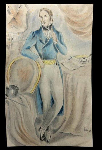 José Luis Florit Rodero (1909-2001) - Retrato de caballero