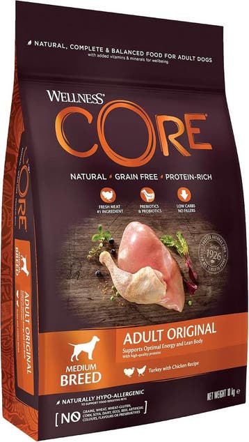 Wellness CORE 10kg Kalkoen | Retour deal -24% | Wees er s..., Dieren en Toebehoren, Verzenden, Hond