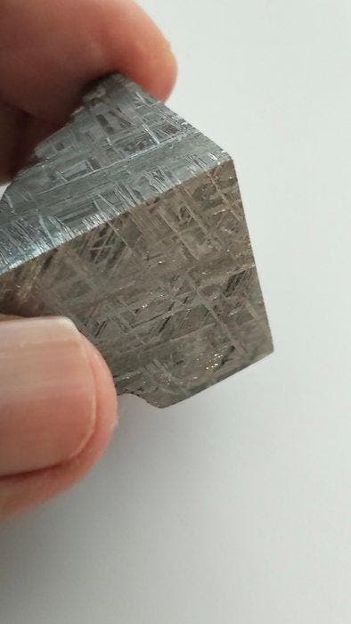 Muonionalusta meteoriet Pseudo cubica - Hoogte: 2.93 cm -, Verzamelen, Mineralen en Fossielen