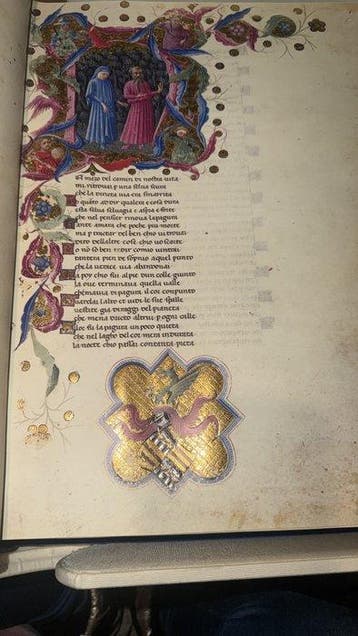 Dante Alighieri / Lorenzo di Pietro il Vecchietta - La