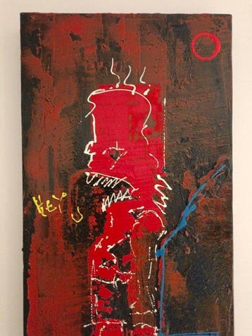 Gabriel Angelo Campanozzi - Hey U The Simson Art brut 2025