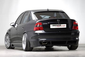 Rieger achteraanzetstuk | Vectra B: -07.98 (tot Facelift) -, Verzenden
