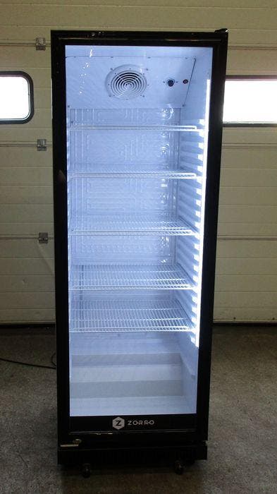 Flessenkoelkast Zorro ZK360, Koelkast B62 x D62 x H176cm,, Elektronische apparatuur, Koelkasten en IJskasten