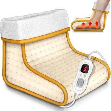 Elektrische Voetenwarmer - Wasbaar - 6 Standen - Beige - Sin, Verzenden