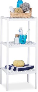 2dekans | Badkamerrek van bamboe met 3 etages - Opbergrek, Ophalen of Verzenden, Nieuw