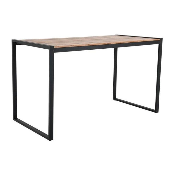 Statafel | Hout/Staal | Acaciahout Blad | Zwart Frame |, Articles professionnels, Horeca | Équipement de cuisine, Envoi