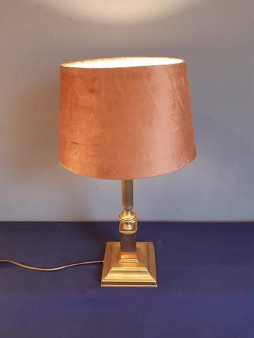 Herda - Tafellamp - Messing - Solitaire notaris lamp