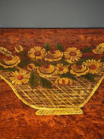 Wandtafel - Hout - Antieke console Vittoriaans