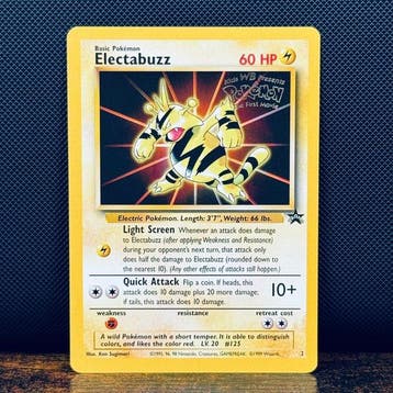 Pokémon Card - Electabuzz Movie Promo 2 – Pokémon