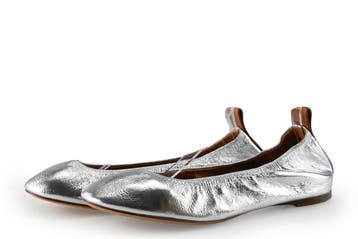Lanvin Ballerinas in maat 41 Zilver, Verzenden, Ballerina's