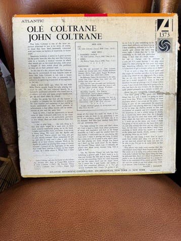 John Coltrane - Olé Coltrane 1st press mono! lp - Album LP