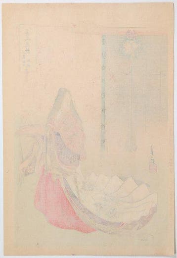 Ogata Gekk • Genji • Schoonheden vergeleken met bloemen •